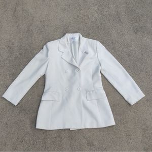 Cream Business Blazer